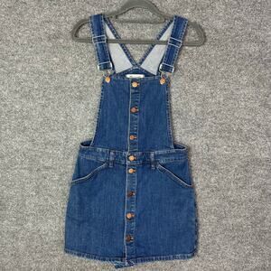 Denim Overall Dress